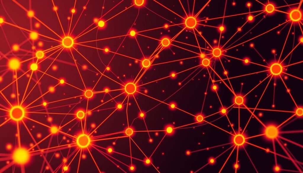 A visually striking illustration of the content distribution algorithm, depicted as a complex, interconnected network of pathways and nodes. Vibrant, dynamic lines represent the flow of information, with nodes pulsing with energy to convey the rapid dissemination of content. The composition features a striking balance of order and chaos, with clean geometric shapes juxtaposed against organic, fluid forms. Warm, saturated colors, such as shades of orange and red, create a sense of urgency and momentum, while subtle lighting and shadowing add depth and dimension. The overall effect is a visually captivating representation of the power and speed of modern content distribution. A visually striking illustration of the content distribution algorithm, depicted as a complex, interconnected network of pathways and nodes. Vibrant, dynamic lines represent the flow of information, with nodes pulsing with energy to convey the rapid dissemination of content. The composition features a striking balance of order and chaos, with clean geometric shapes juxtaposed against organic, fluid forms. Warm, saturated colors, such as shades of orange and red, create a sense of urgency and momentum, while subtle lighting and shadowing add depth and dimension. The overall effect is a visually captivating representation of the power and speed of modern content distribution.